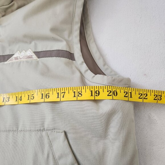 Levis Red Tab Puffer Vest Mens Medium Tan Mountain Outdoor Zip Down Feather - Picture 8 of 13